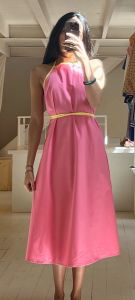 Cotton Candy wrap dress