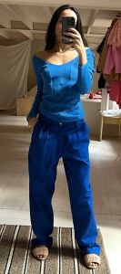 Aki pants - Cobalt