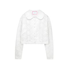 Lori Shirt - White Flowers