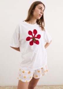 Charly Tee - Red Rocket Flower