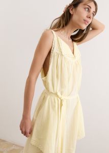 Tallulah Nighty Dress - Butter 