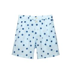 Aki Shorts - Little Navy Polka 