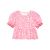Tribbie Top - Pink Soft Flower