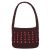 Ama Crochet Bag - Chocolate Magenta