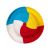 Beach ball Swirl Hat