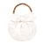 Cotton Dumpling - White Polka 