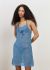 Lulu Slip Dress - Indigo Flower 